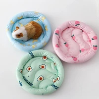 guinea pig hamster cooling nest breathable absorb body heat air permeable soft small animal cool bed nest for indoor
