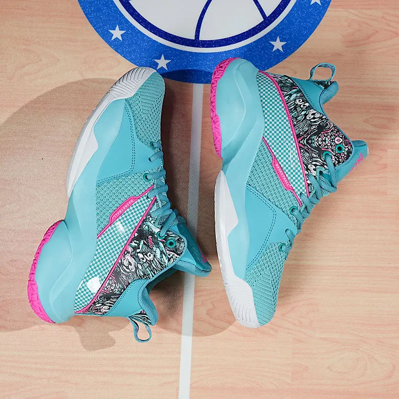 Basketball Shoes for Men and Women 2022 Professional Fly Woven Light Breathable Wear-resistant Training Shoes Brand Designer