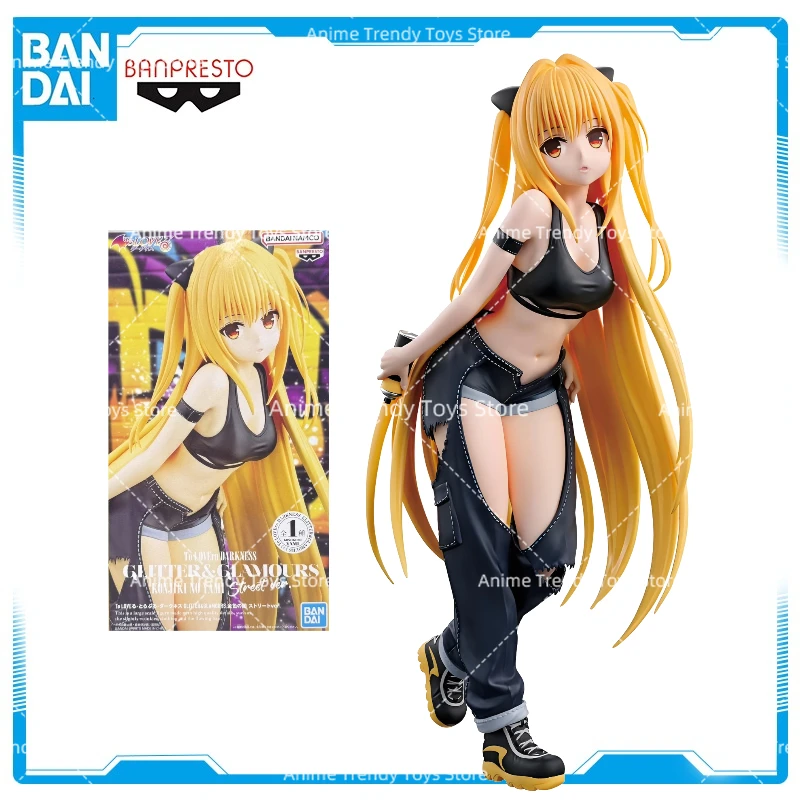 Фото В наличии Оригинальная фигурка BANPRESTO To Love Ru GLITTER&GLAMOURS Golden Darkness, модель аниме-персонажа WY №1