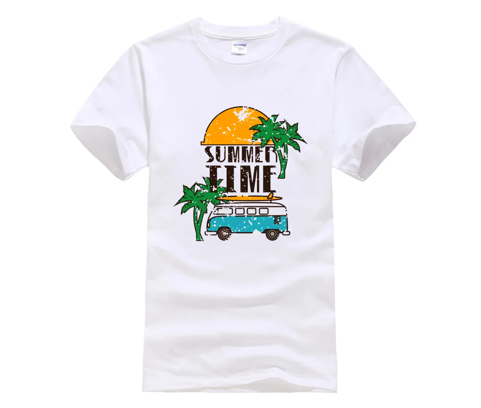 

Футболка мужская с принтом дерева, Повседневная модная рубашка из 100% хлопка, лето