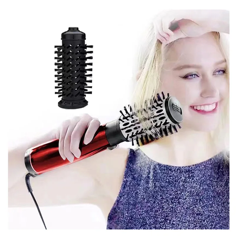 

Electric Hot Air Hair Brush Professional Hair Curling Roller Wand Hair Curler Blow Dryer Comb Straightening Curling Comb