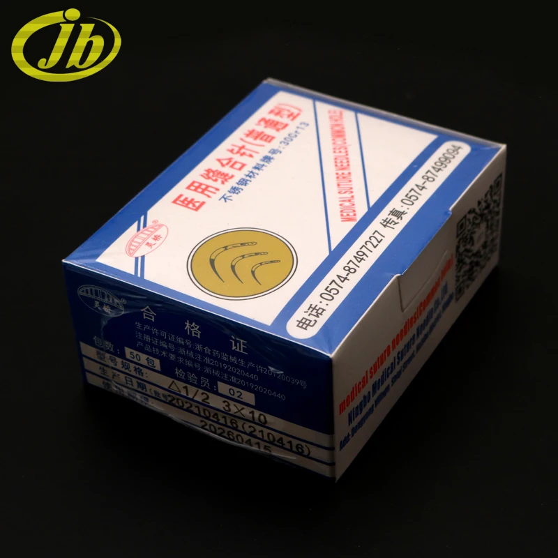 Triangle needle razor sharp 10 root per package aseptic packaging surgical operating instrument suture needle