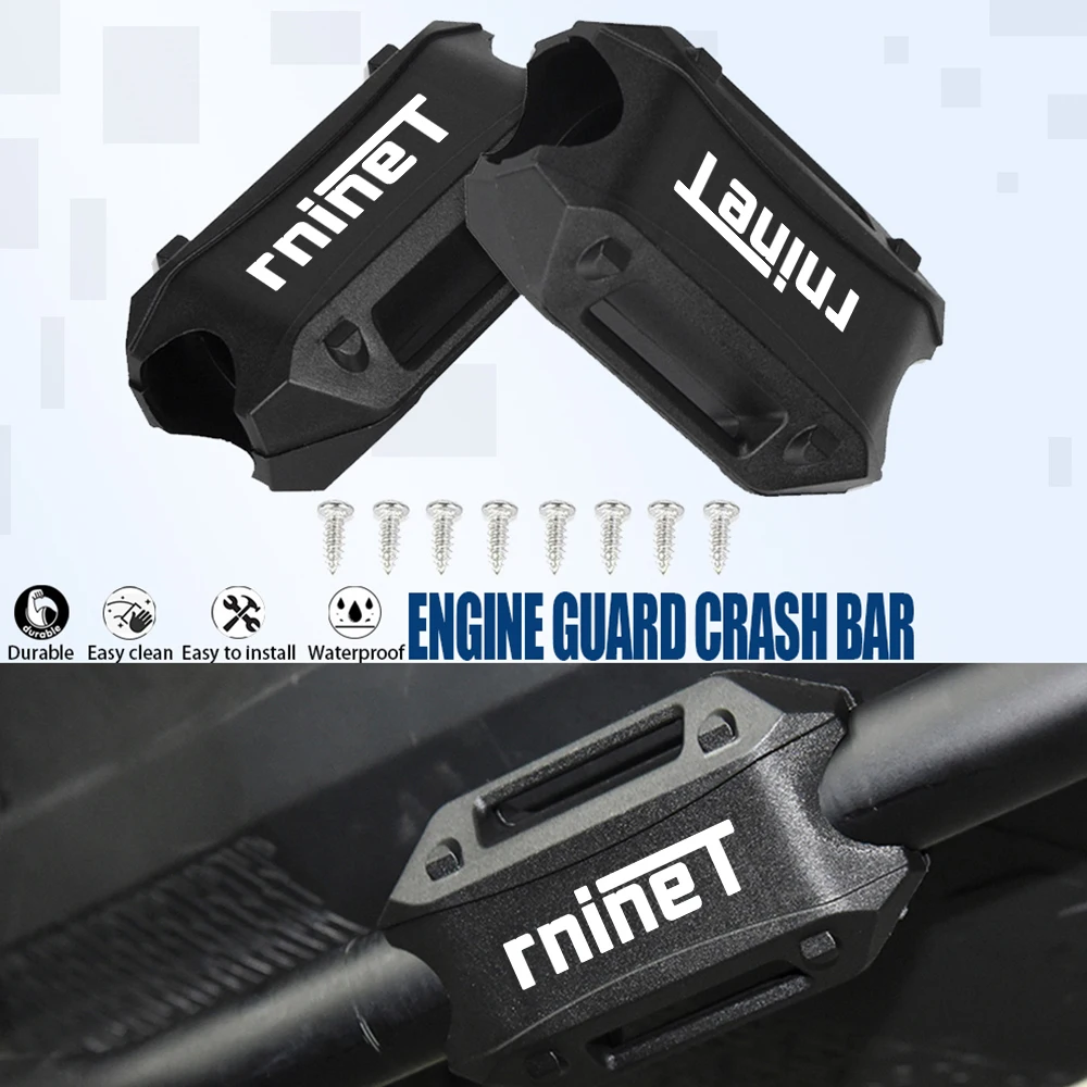 

25MM Universal Motorcycle For BMW RNINET RNine T Cafe Racer Pure Scrambler Engine Crash Protector Bumper Decorate Guard Block