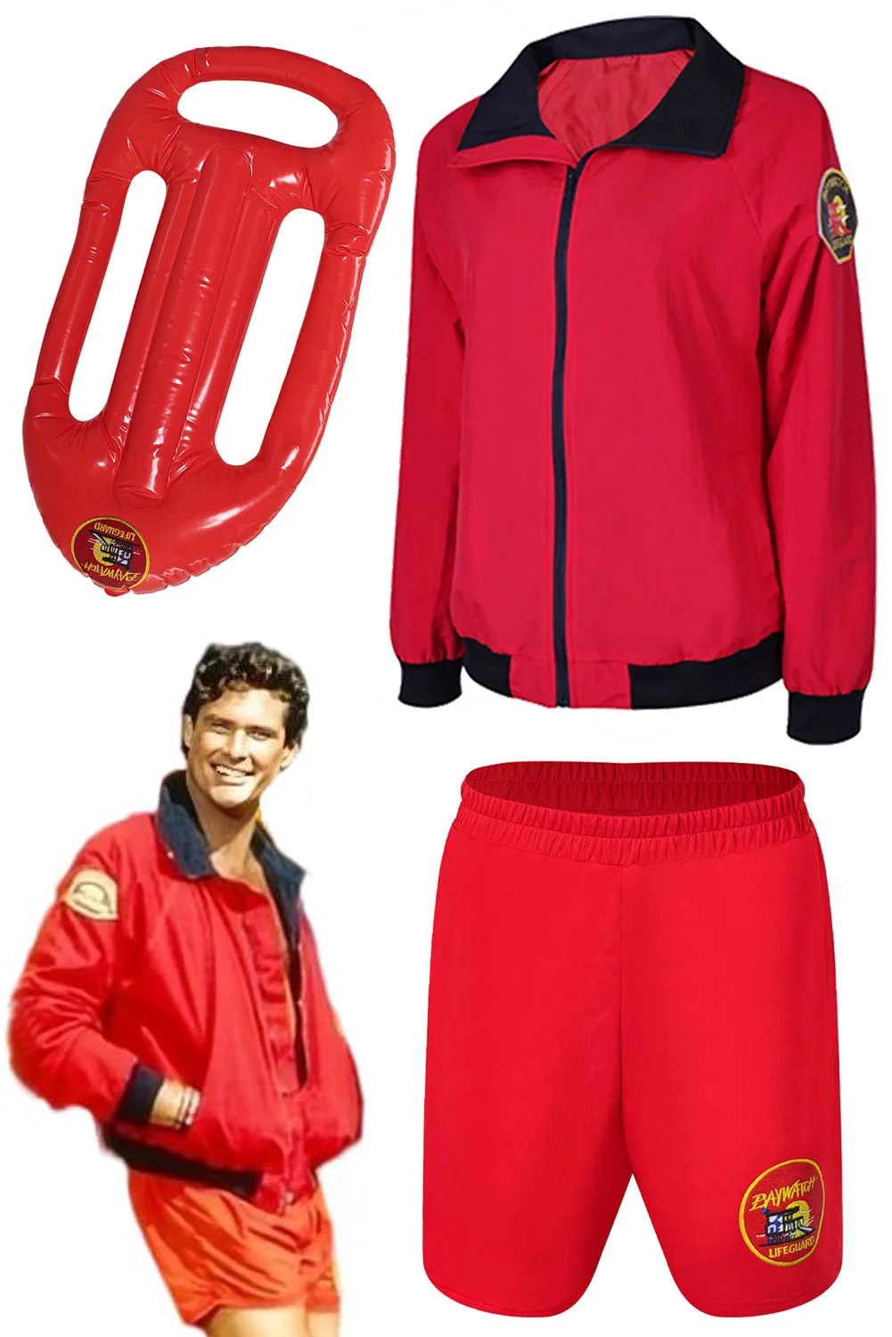 Fantasia Mitch Buchannon женская летняя пляжная одежда 1989 TV Baywatch Disfraz костюм для Хэллоуина