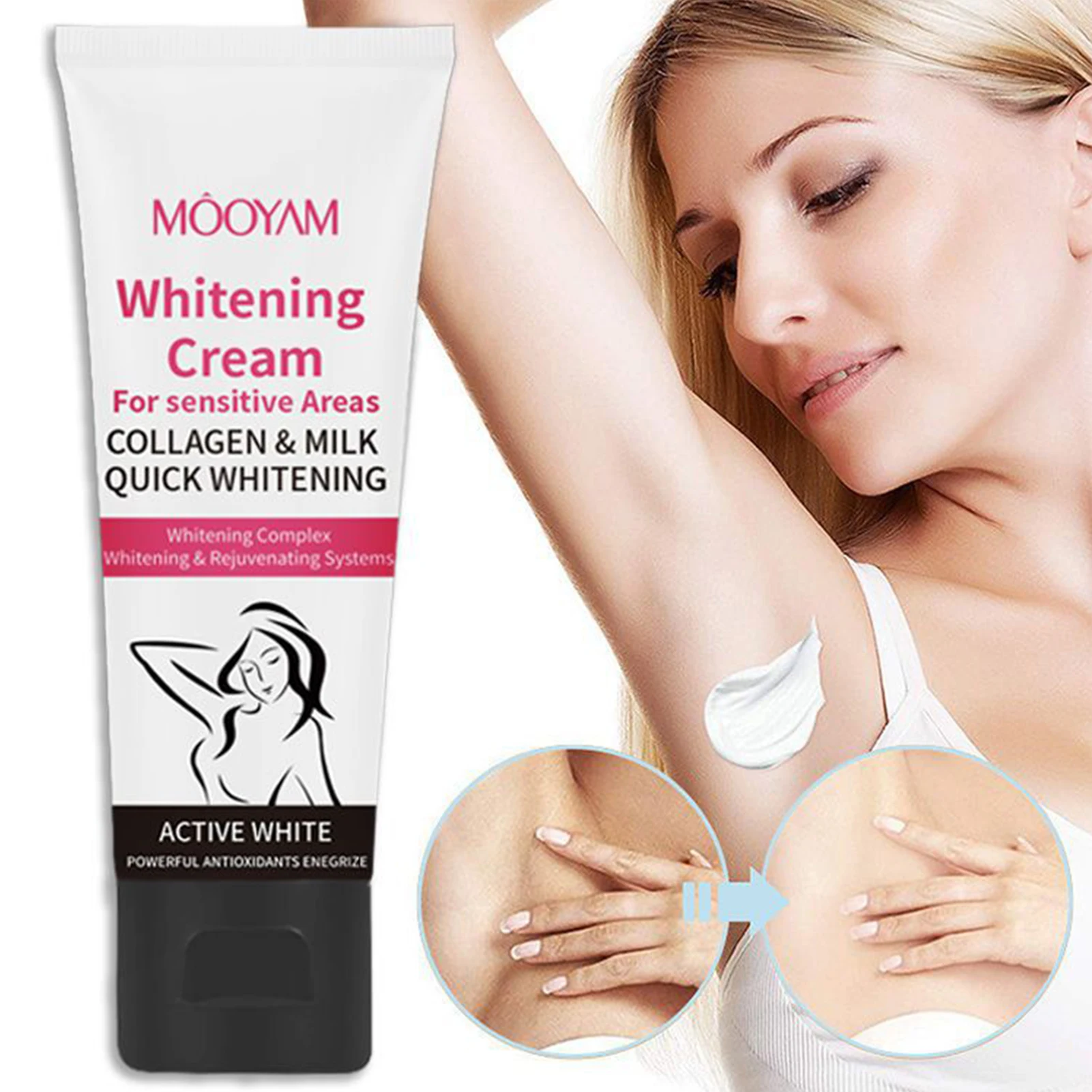 

Armpit Whitening Cream Dark Spot Corrector Cream Skin Lightening Cream Dark Spot Remover Cream For Neck Underarms Knees Elbows