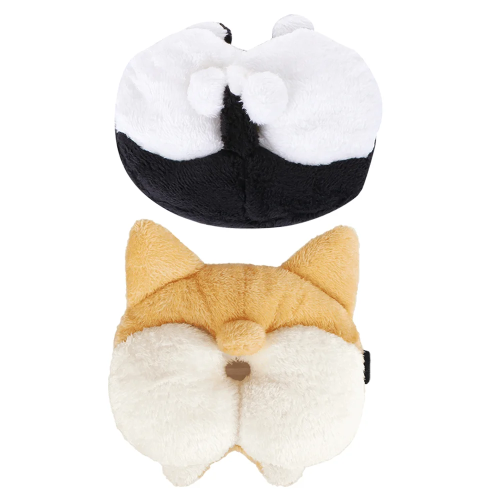 

Tissue Box Paper Holder Storage Plush Home Butt Dispenser Case Pumping Carrier Facial Cover Napkin Supply Cartoon Dog