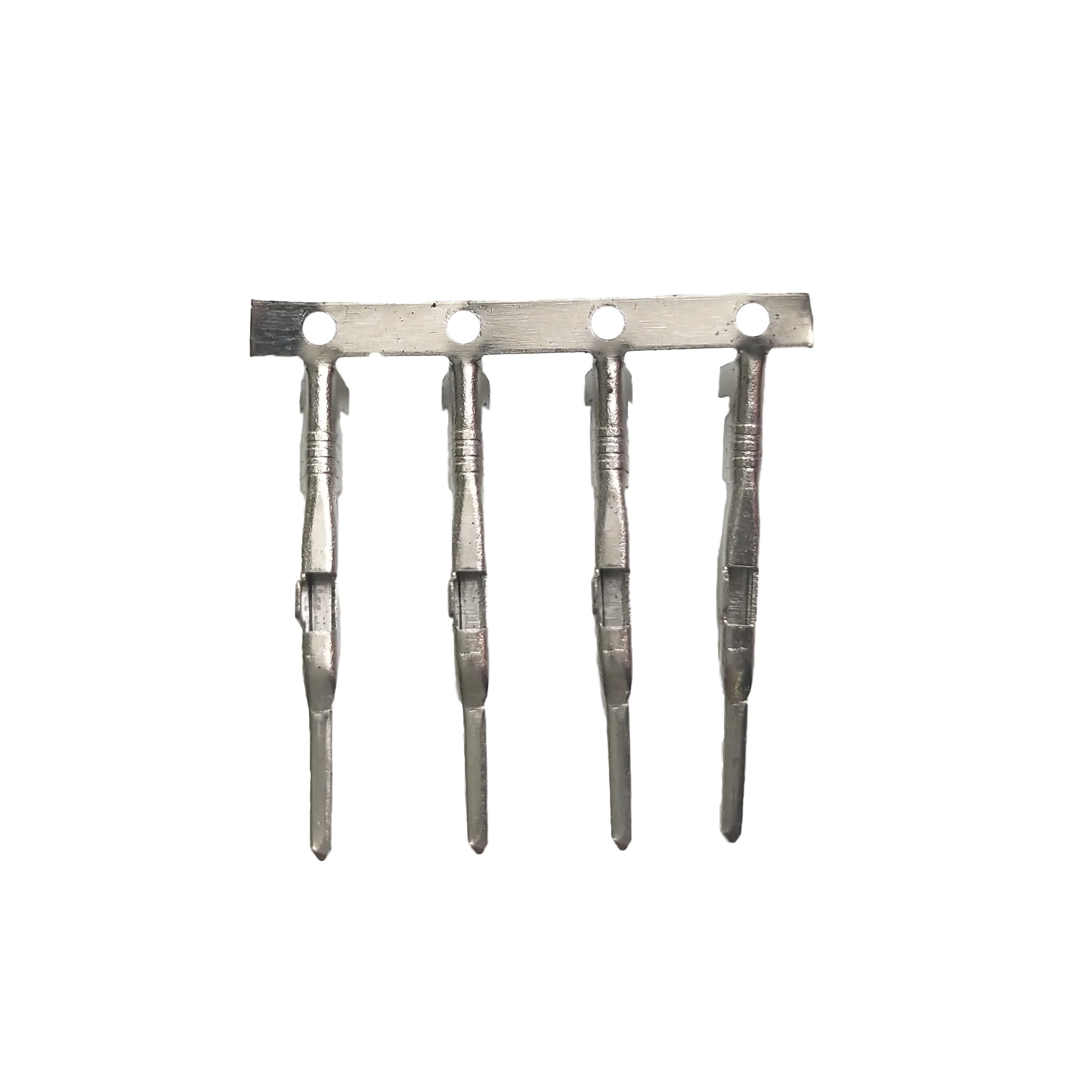 

Male and Female pin terminals wiring harness stamp nickel plated terminal brass reeled connector terminals