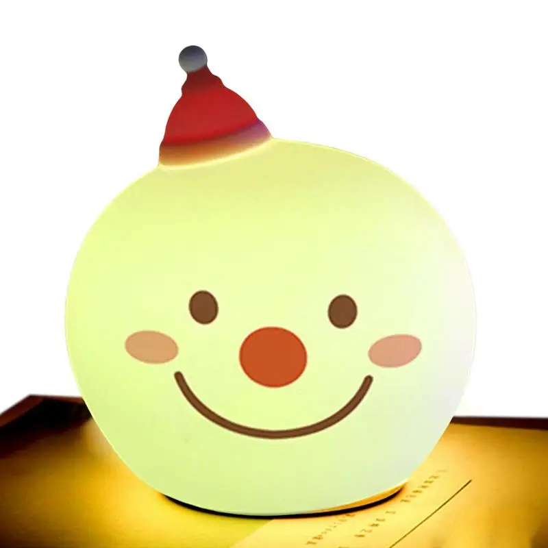 

Led Snowman Light Pretty Led Lighted Snowman With 7 Colors Light Snowman Lamp Decor USB Charging Bedroom Table Lamp Bedside Lamp