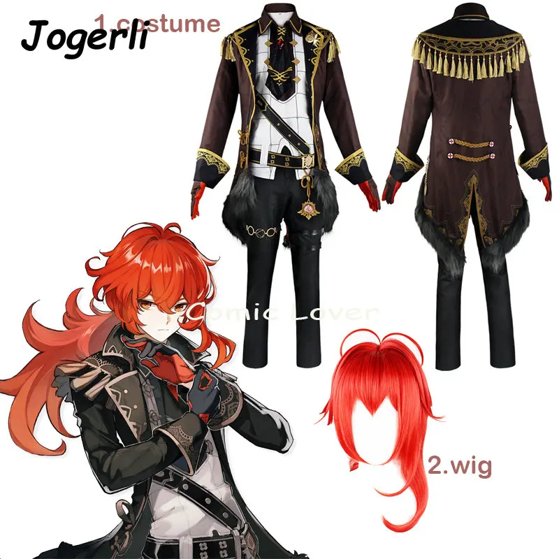 Игровые костюмы для косплея Genshin Impact балук Ragnvindr парик новое поступление одежда