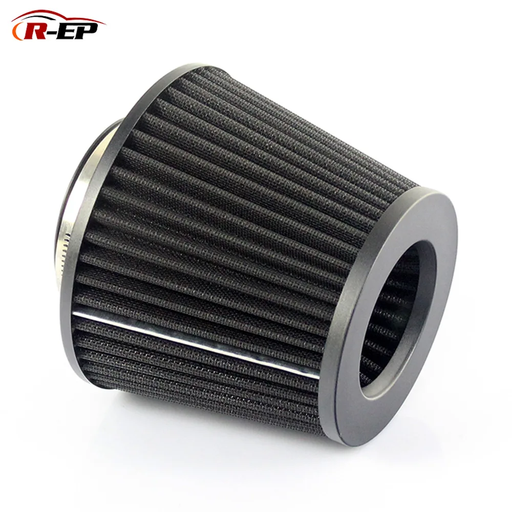 

New frosted black air filter 76mm 3inch mushroom head sales factory direct