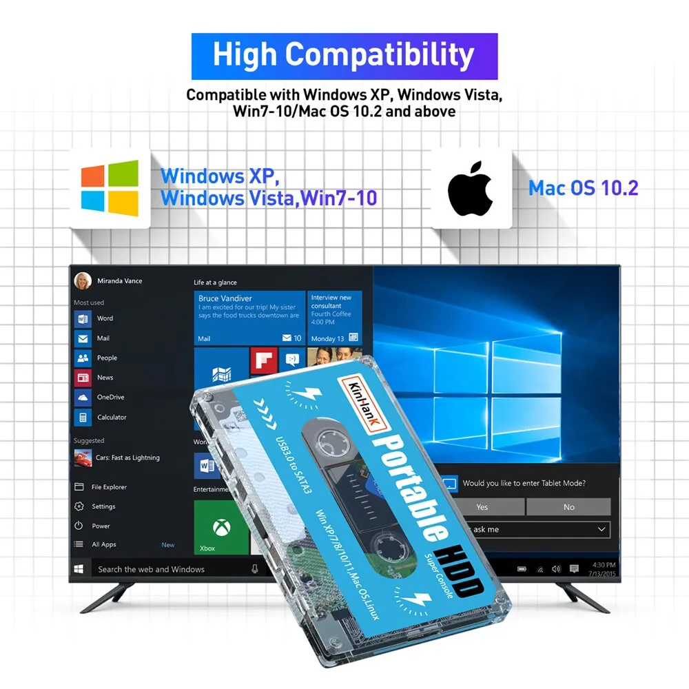 Микросхема KINHANK Super Console 500G Gaming HDD 100000