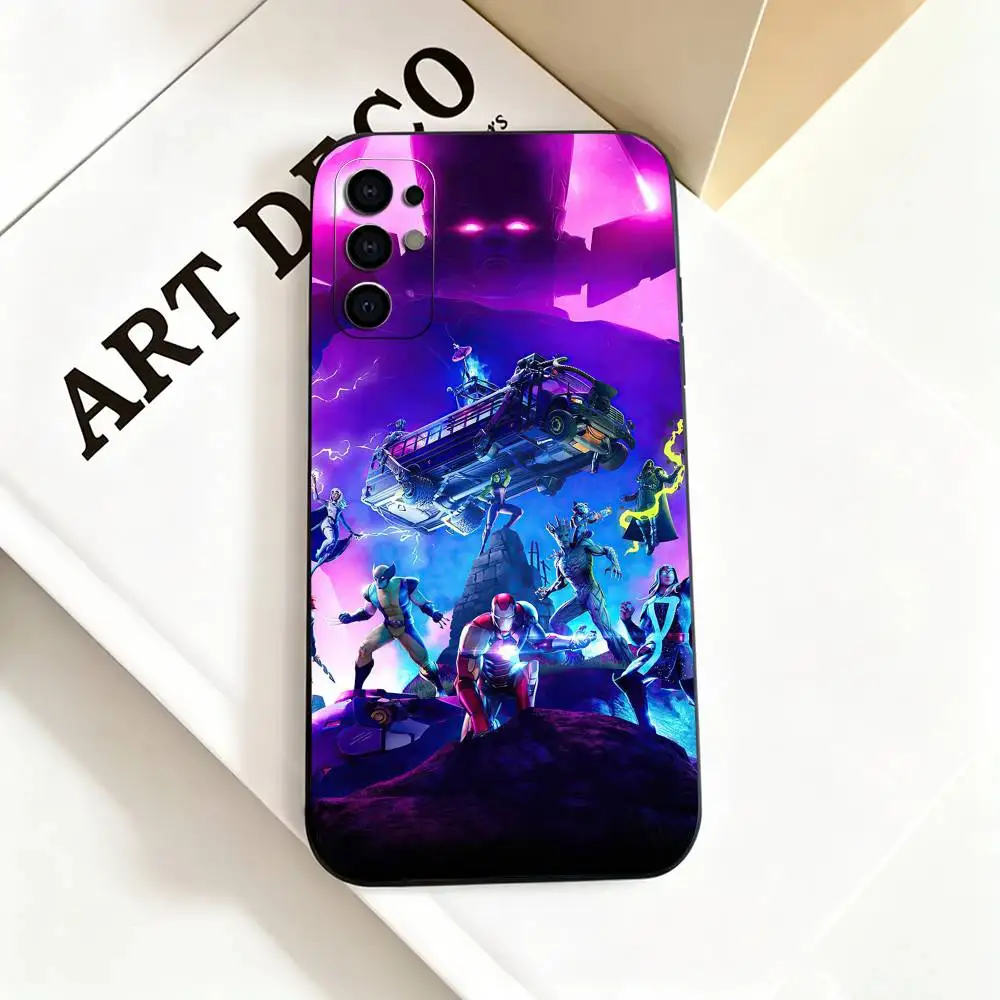 Чехол для телефона R-Royales F-Fortnites, черный, силиконовый, мягкий, для Samsung S25, S24, S21, S22, S23, S30, Ultra, S20, Plus, Fe, Lite (art.: 3920dac89d830) - 3920dac89d830
