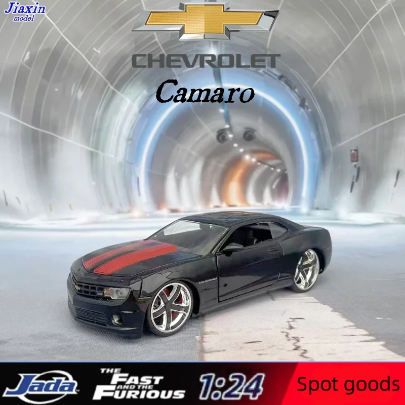 jada 1:24 Chevrolet Camaro 2010 SS модель автомобиля из сплава игрушечный орнамент