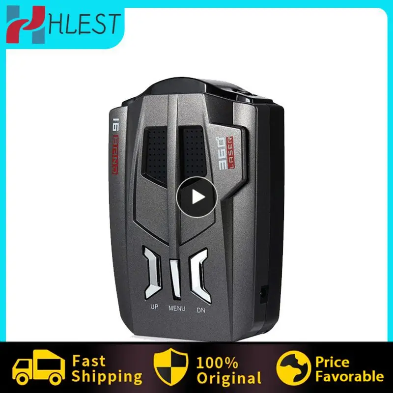 

1~8PCS Car Detector Vehicle Speed Control Voice Alert Warning English Russian Warning Speed Control X K Ka Ban