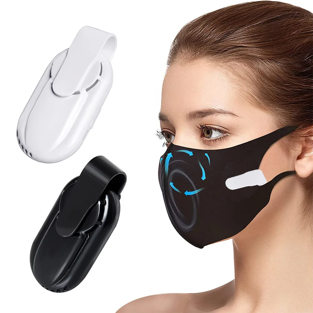 Clip-on Summer Wearable Sports Cooling Air Filter Usb Person