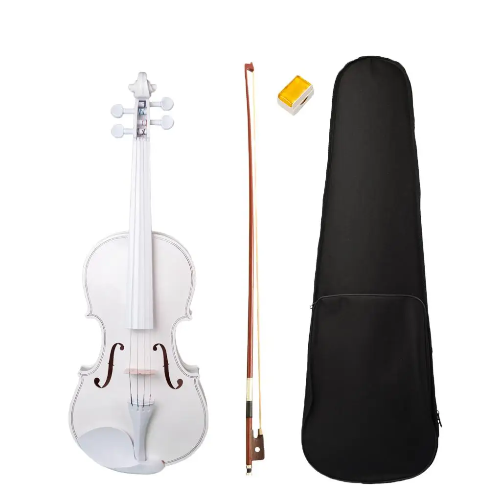 

4/4 Size Acoustic Violin Maple Spruce with Case Bow Robophonium to Practice