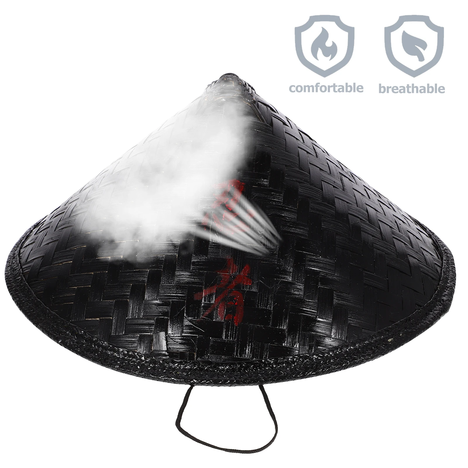 НОВАЯ шляпа ниндзя для детей японская самурайская реквизит косплея бамбуковая