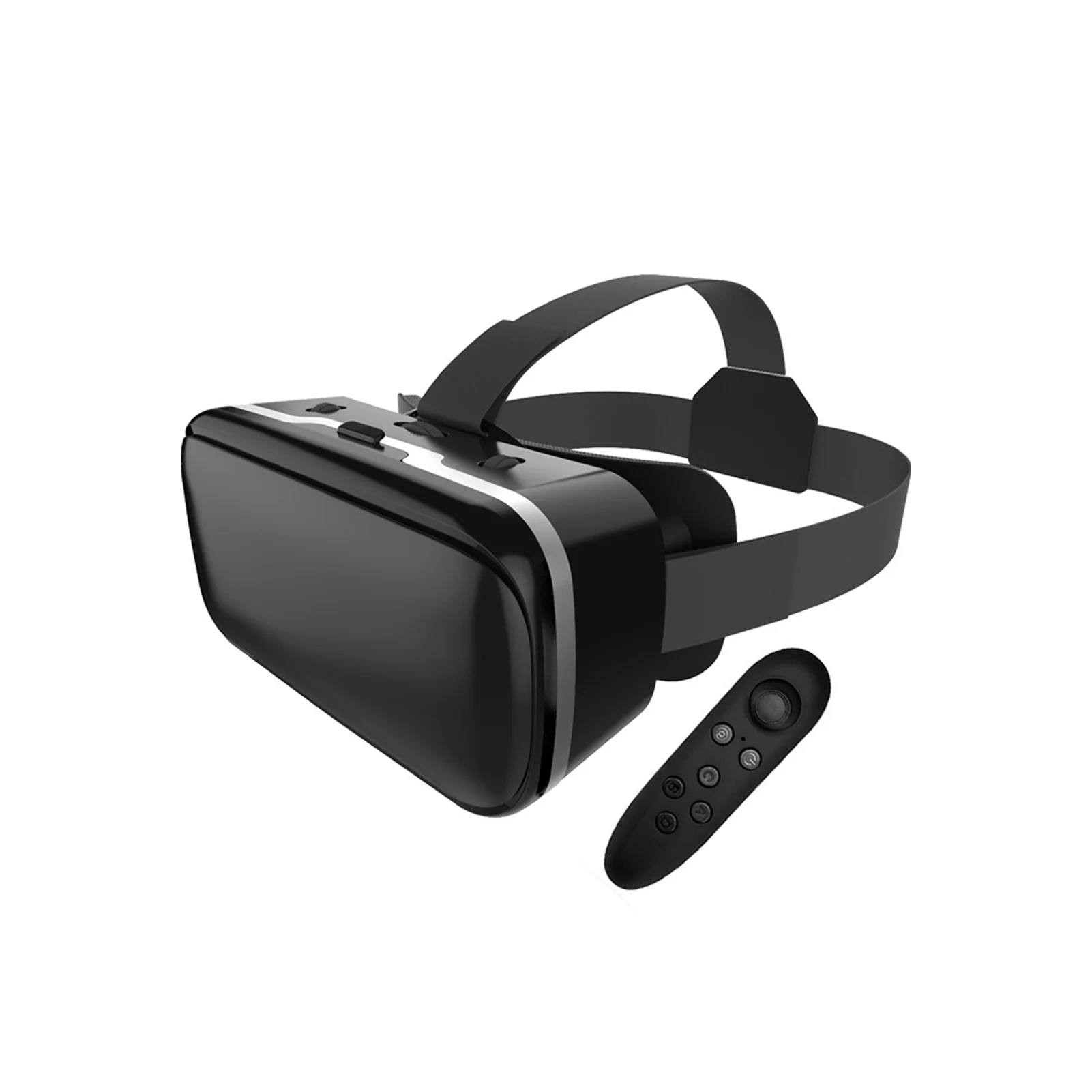 

VR Headset Easy Install Eye Protected Detachable HD Goggles Immersive For Phone 4.5 To 6inch Soft Full Review 3D Glasses