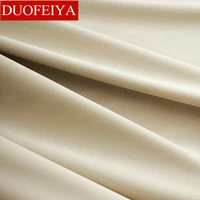 curtains for living dining room bedroom cream milk brown australian wool curtain french light luxury blackout velvet cloth