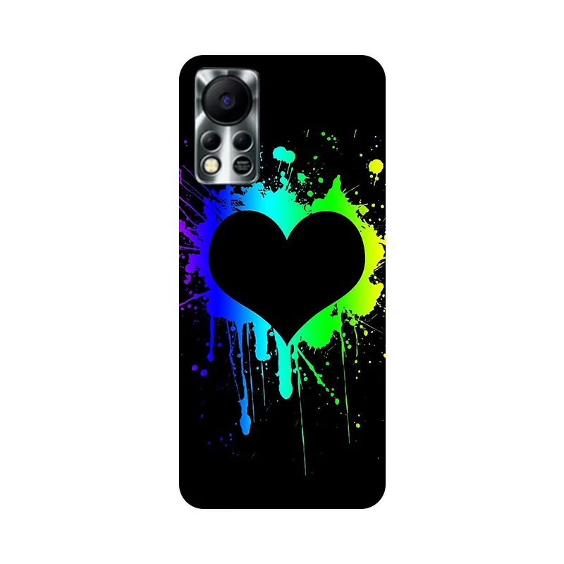 for coque infinix hot 11s nfc case cartoon soft silicone tpu back cover for infinix hot 11s nfc phone case hot11s nfc bumper free global shipping