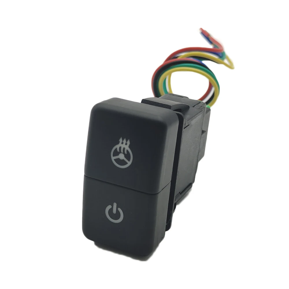 

1 шт. автомобильный светодиодный фонарь BSM DRL, парковочный радар, противотуманные фары, переключатель с двойной кнопкой для Honda CRV Odyssey Civic Fit 2008-2013