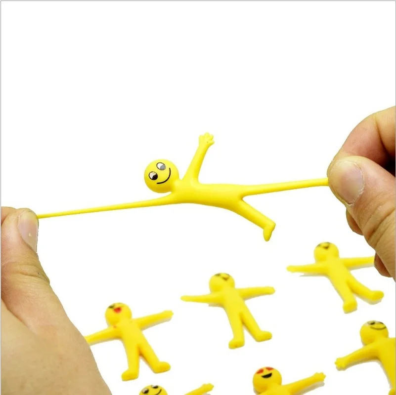 

Rubber Man Stretchable Soft Plastic Doll Anti-stress Adult Fidget Toys Squishy Stress Release for Kids Boy Girls