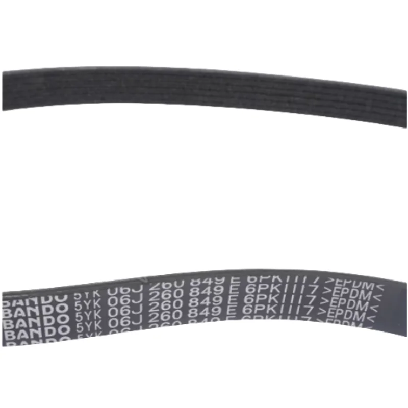 06J260849D A/C Компрессор V-ребристый ремень 1117 мм для VW Jetta Golf GTI Passat B7 CC Beetle EOS Audi A3 S3 TT 2 0 T