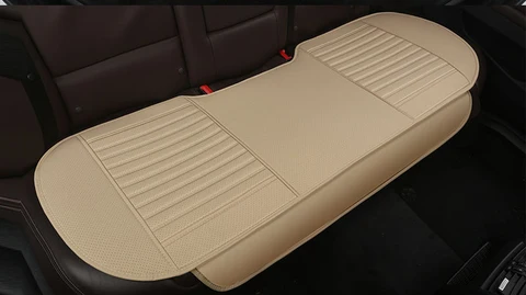 Чехол из искусственной кожи на автомобильное сиденье, универсальная защитная подушка на сиденье водителя, Автомобильный интерьер, аксессуары для стайлинга заднего сиденья, коврик