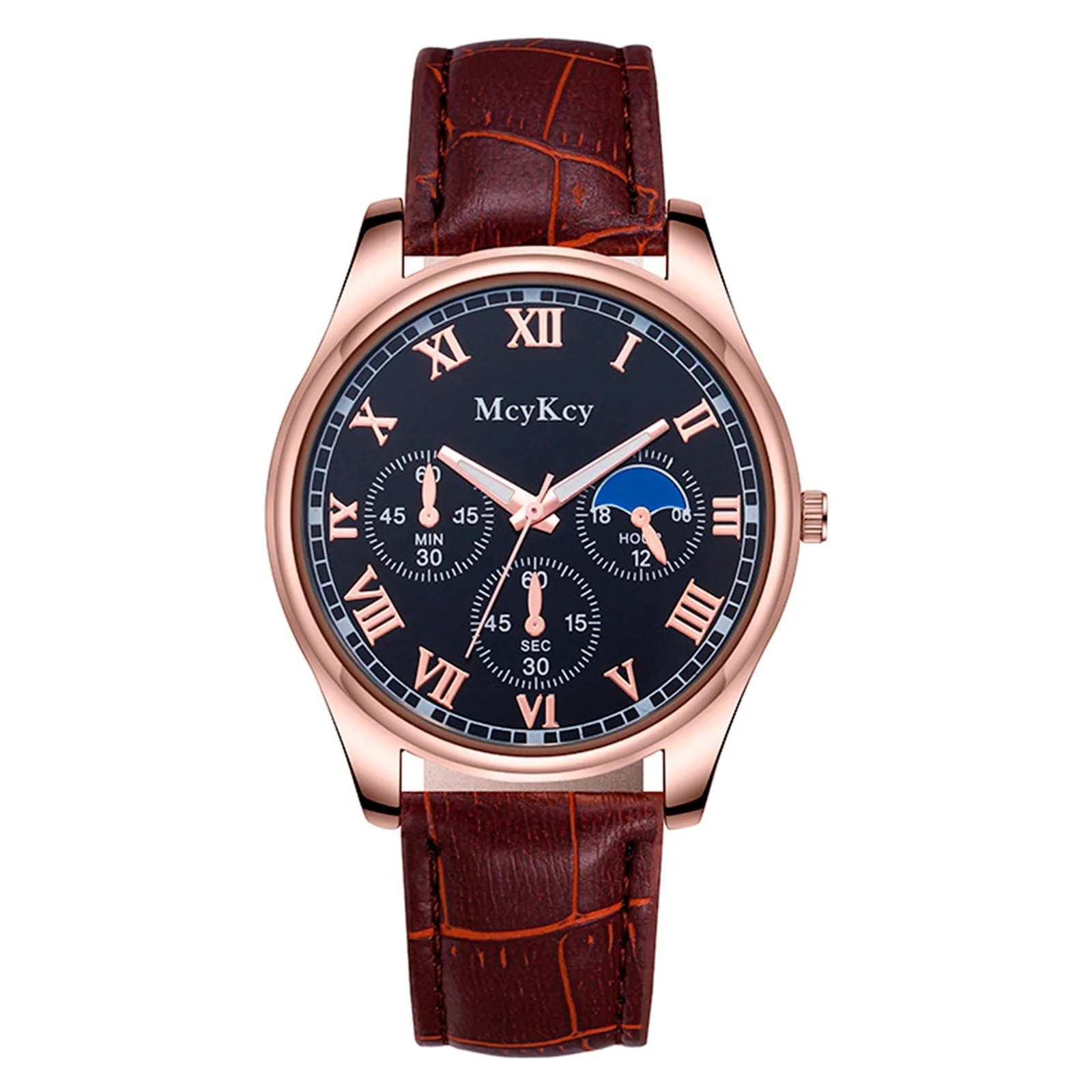 

2022 Business Sport Men Watch Quality Fashion Numerals Faux Leather Analog Quartz Gentleman Watches Bracelet Clock Gift 2022 New