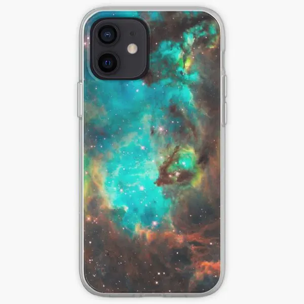 

Жесткий чехол для Iphone, чехол для iPhone 11, 12, 13, 14 Pro Max Mini, X, XS, XR Max, 6, 6S, 7, 8 Plus с зеленым цветком из ТПУ, настраиваемый