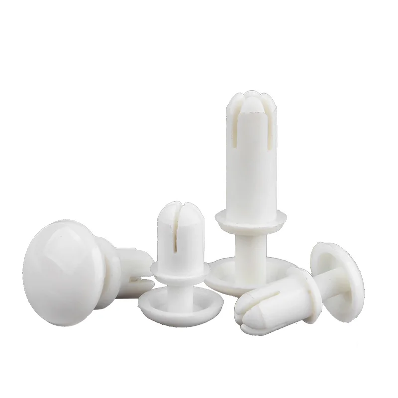 

Нейлоновая заклепка типа R R2024-R6080, зажим для ПК, компьютерной платы, застежка, заклепки, пластиковые расширительные заклепки R-типа, белые/черные заклепки