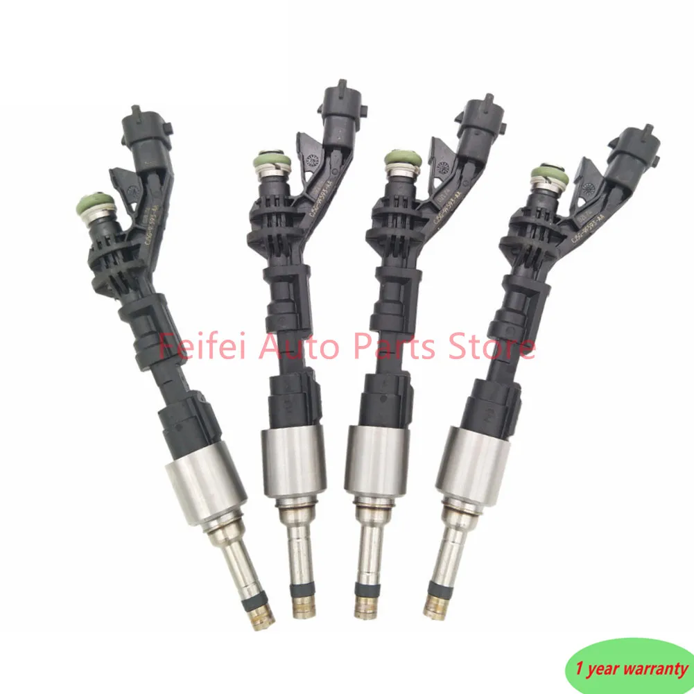4pc High Quality Gas Fuel Injectors CJ5G-9F593-AA For Volvo-