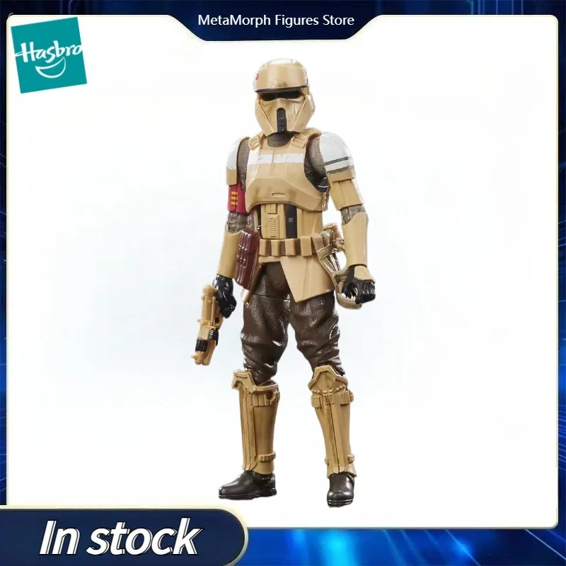 Фото Оригинальный Hasbro Star Wars The Black Series ANDOR SHORETROOPER, коллекция аниме-фигурок, модели игрушек №1