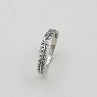 cupronickel leaf ring olive branch love lucky ring