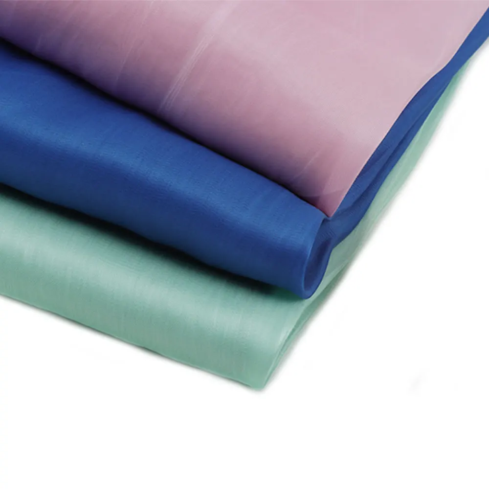 Блестящая Шелковая гладкая ткань для самостоятельного изготовления женских