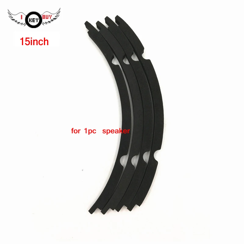 

1set/Lot 15 Inch Speaker Audio EVA Gasket DIY Repair Accessories Parts Bead Pressure Woofer Bead Rubber Seal 8 Hole 8 Pcs/ Set