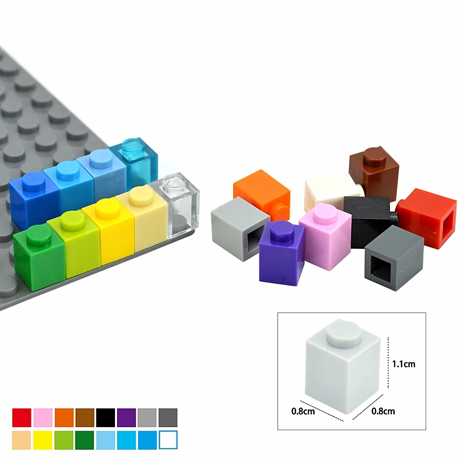 

200 шт., Детский конструктор «Горошек»