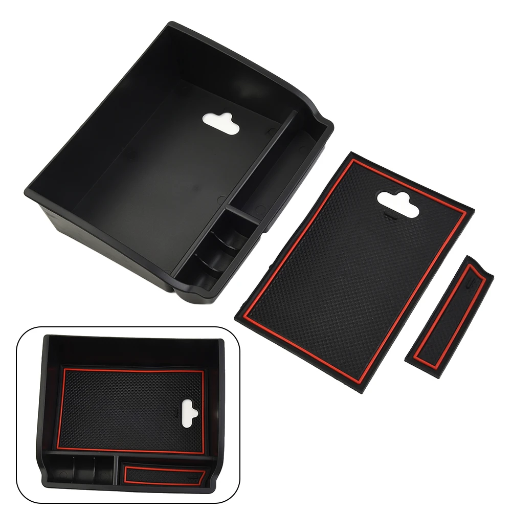 

For Toyota Hilux 2015-2022 Armrest Storage Box Center Console Organizer Tray Brand New Auto Parts High Quality And Durable