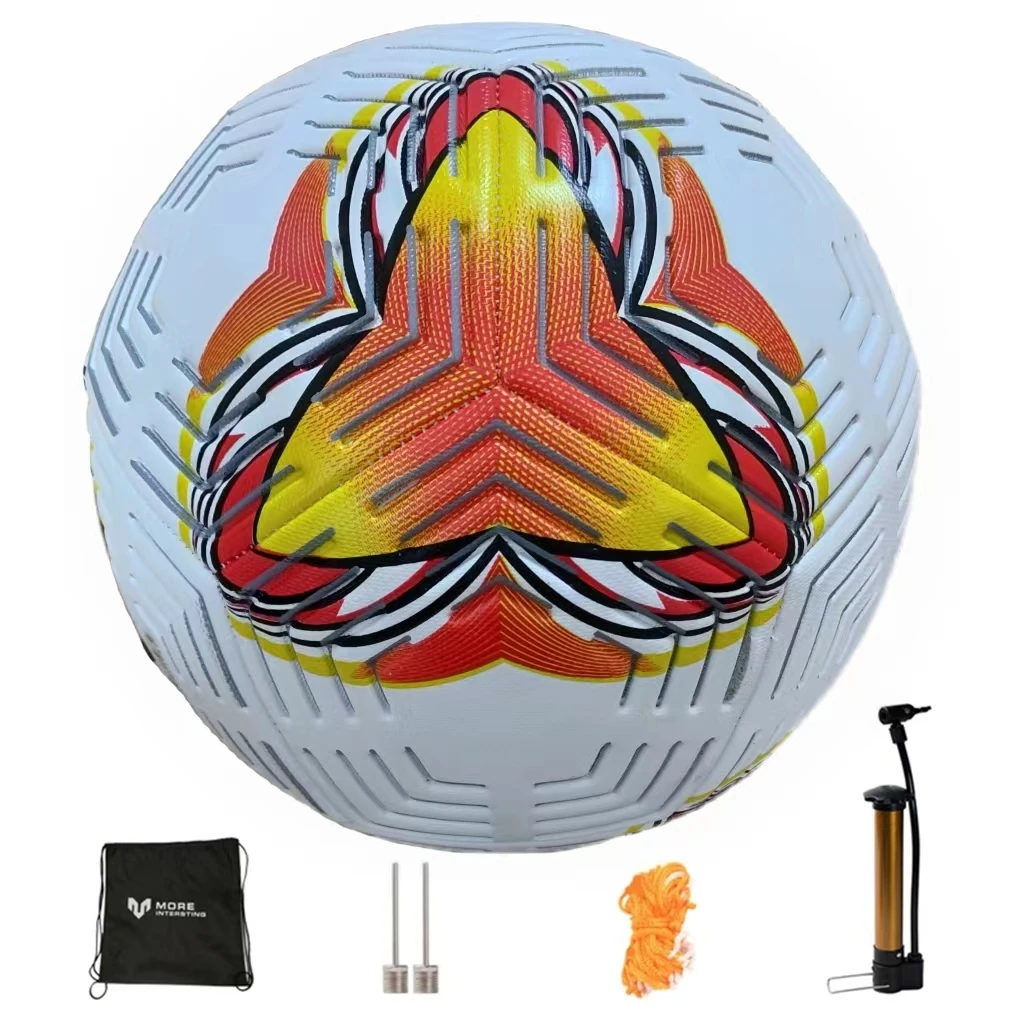 Новый Официальный футбольный мяч, размер 5, Размер 4, высококачественный футбольный мяч из полиуретана, мяч для командного матча, спортивный ...