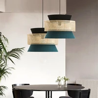 Japanese pendant lamps living room restaurant wabi-sabi wind coffee tables hanging lights designer chandeliers  For bedroom