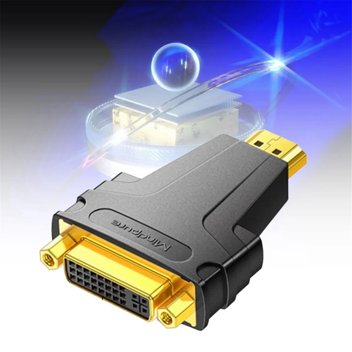 Mindpure 24 + 5 DVI мама на HDMI-совместимый папа преобразователь компьютерной видеокарты