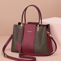 cnoles lady womens handbags tote bags vintage leather shoulder bag large capacity luxury designer crossbody bag
