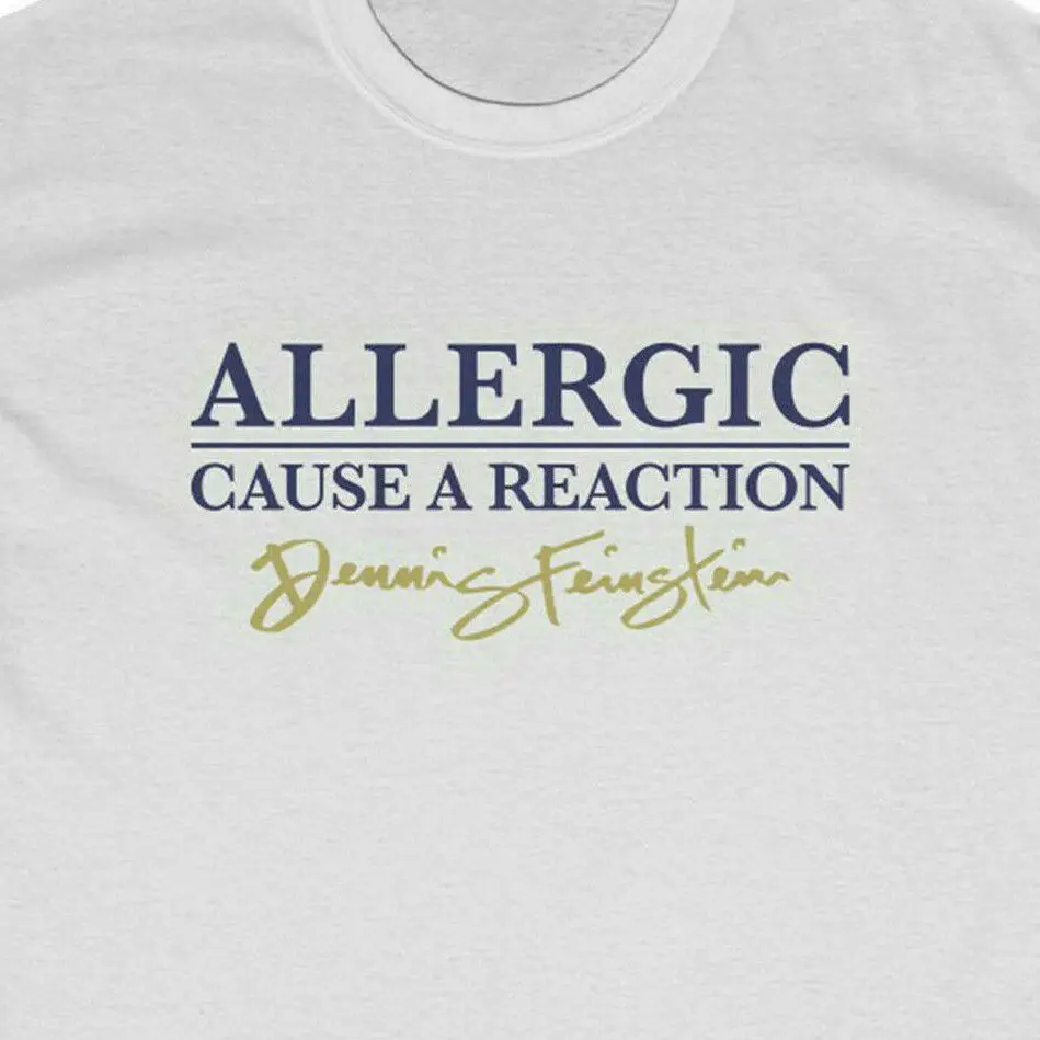 Футболка с аллергией Денниса фейнштейна Парк отдыха Pawnee