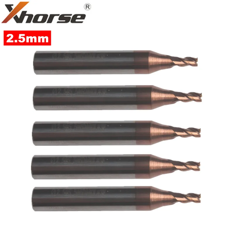 5 шт./лот 2 мм фреза для Xhorse CONDOR XC-Mini Condor XC-002 и Dolphin XP005 машины резки ключей
