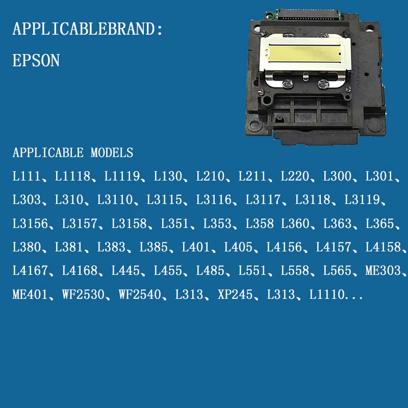 Фото Печатающая головка для Epson FA04010 FA04000 L120 L210 L300 L350 L355 L360 L380 L550 L555 L551 L558 XP412 L301 Замена головки принтера №2