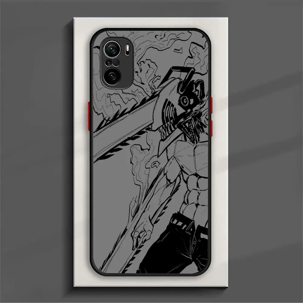 Denji Power Chainsaw Man Phone Case For OPPO REALME X7 GTMASTER GT2 Q5 V15 XT K5 X2 10 K9 A96 V25 K10X PRO CARNIVAL 5G
