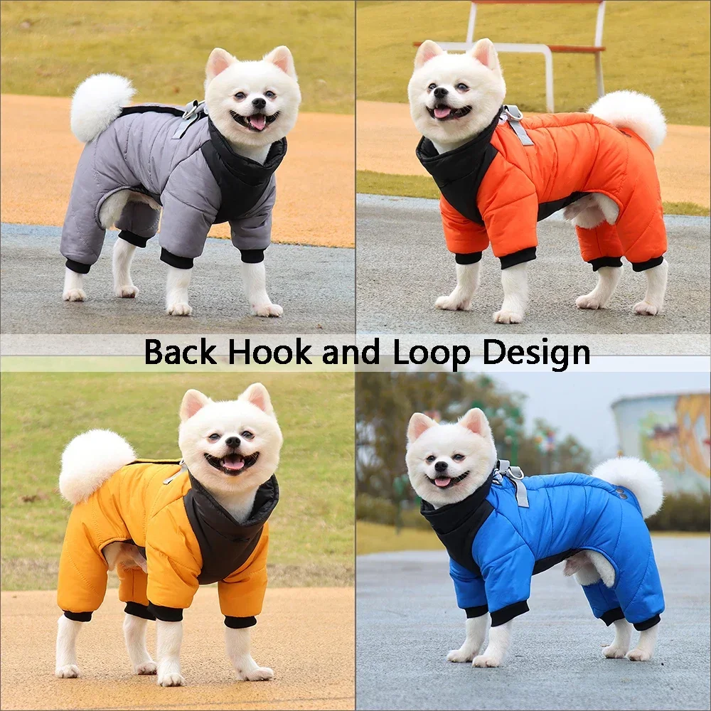

Waterproof Thicken Pet Dog Jacket Dog Winter Warm Clothes for Small Medium Dogs Puppy Coat Chihuahua French Bulldog Pug Clothing