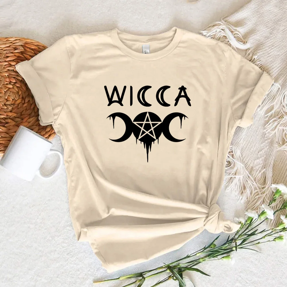 Женская футболка с рисунком ведьмы тройная модель комикс Элегантная манга