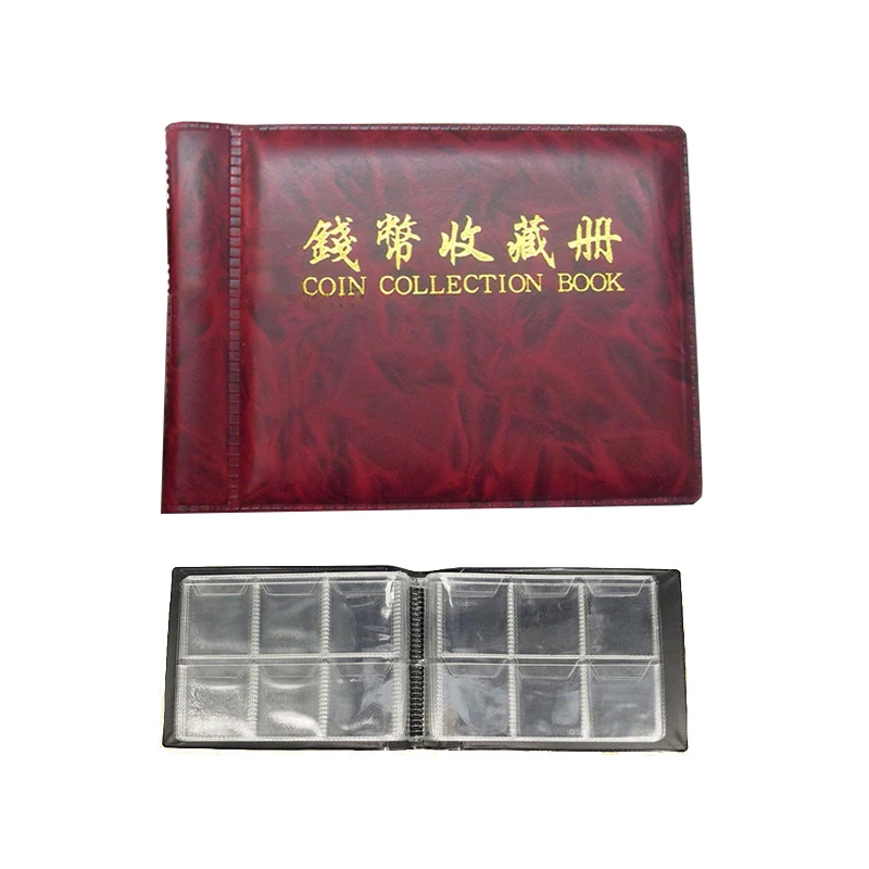 

Альбом для монет PVC, 120 карманов