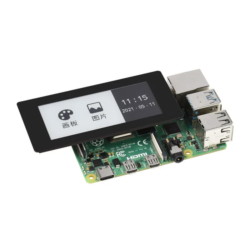 Сенсорный дисплей E-Ink для электронной бумаги Raspberry Pi 296×128 пикселей 5-точечный